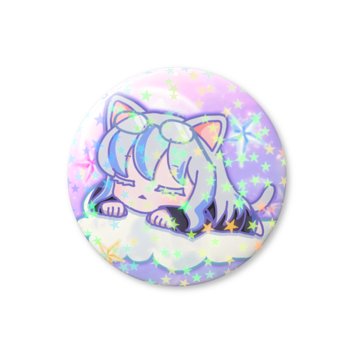 ホログラム缶バッジ - 32mm
