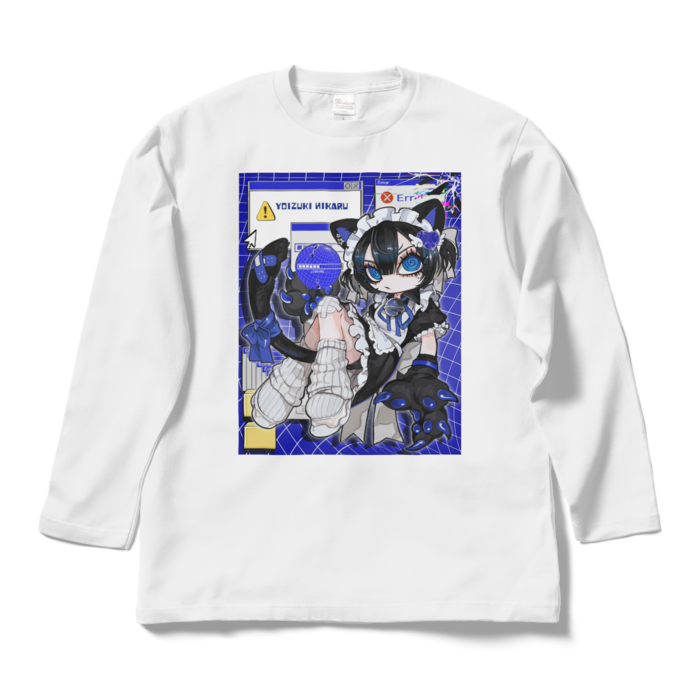 宵月ひかるロンT- L - ホワイト