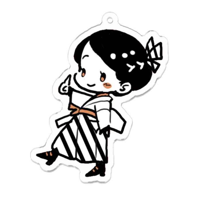 アクリルキーホルダー - 70 x 70 (mm)(1)