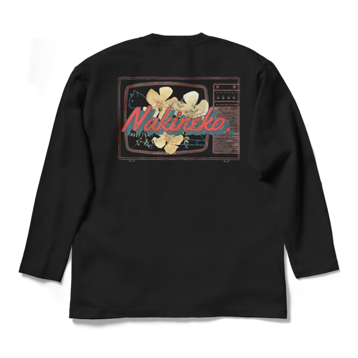 ロングスリーブTシャツ - L - ブラック