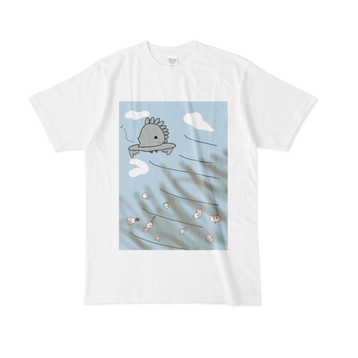 Tシャツ - L - 白 - 始祖チュンのソニックブーム