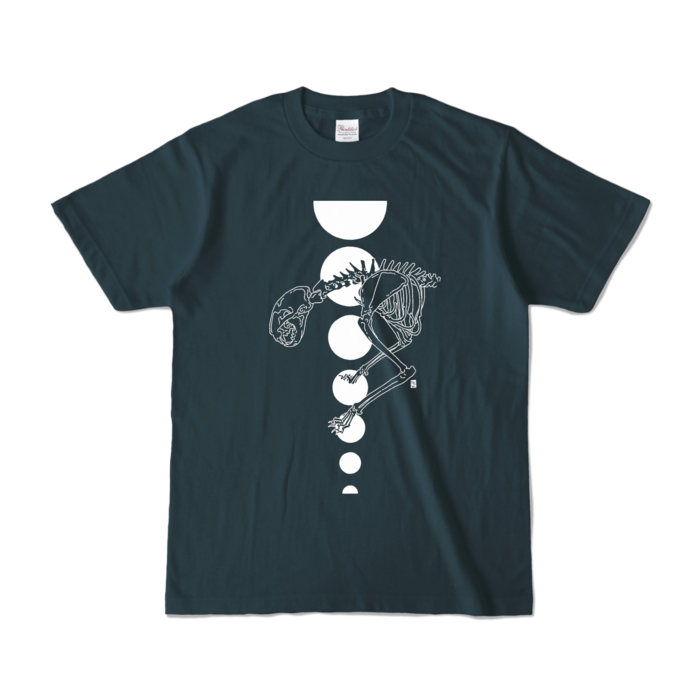 カラーTシャツ - S - デニム (濃色)