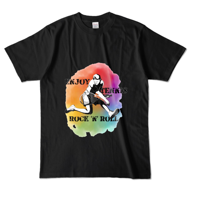 カラーTシャツ - L - ブラック (濃色)
