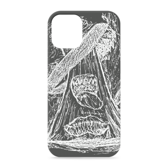 iPhoneケース - iPhone12 mini - 正面印刷のみ - BRACK