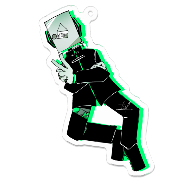 アクリルキーホルダー - 70 x 70 (mm)