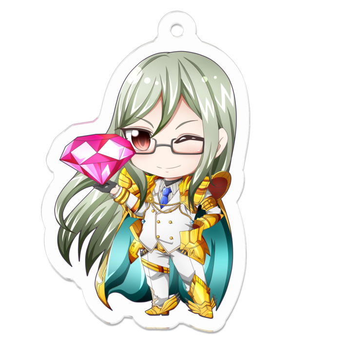 アクリルキーホルダー - 50 x 50 (mm)