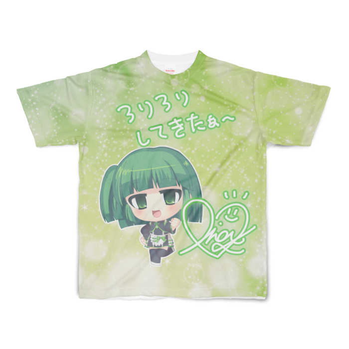 フルグラフィックTシャツ - S - 両面印刷
