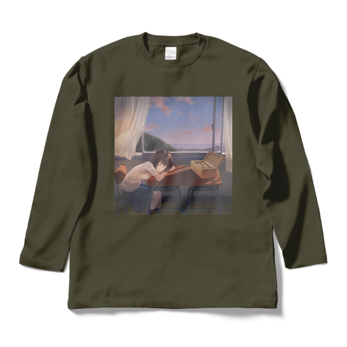 ロングスリーブTシャツ - L - アーミーグリーン