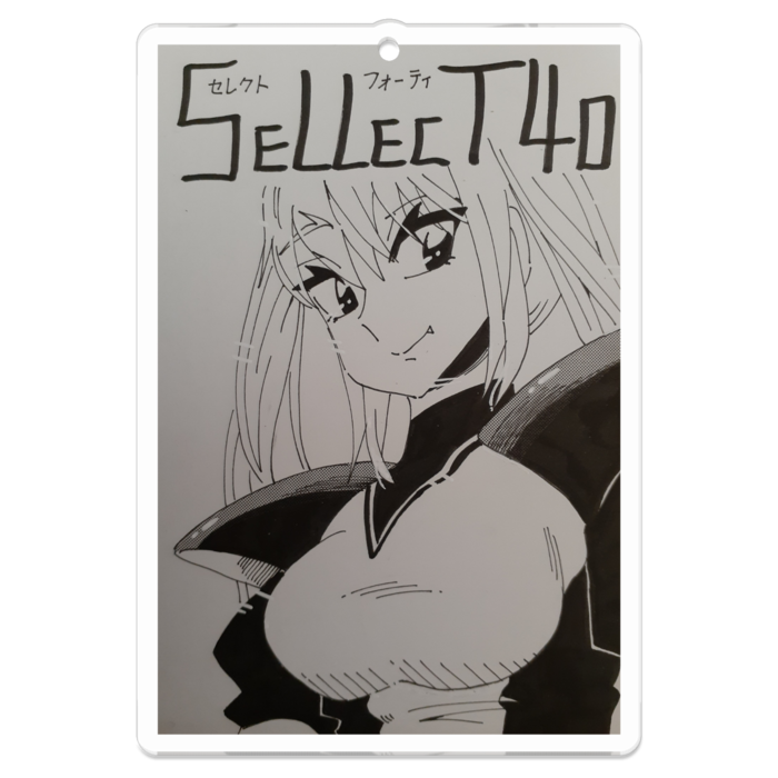 アクリルキーホルダー - 70 x 70 (mm)