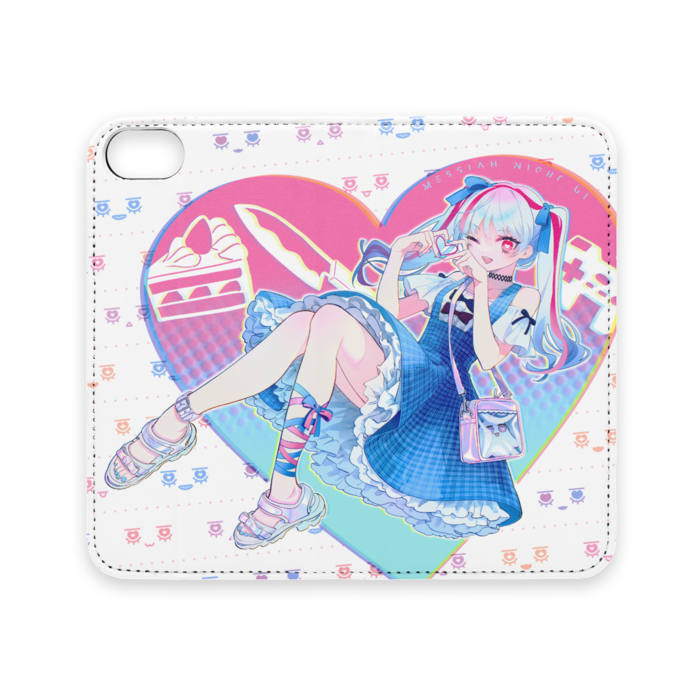 手帳型iPhoneケース（ベルトなし） - iPhone 7 / 8 / SE(第2・第3世代) - ストラップ穴 なし