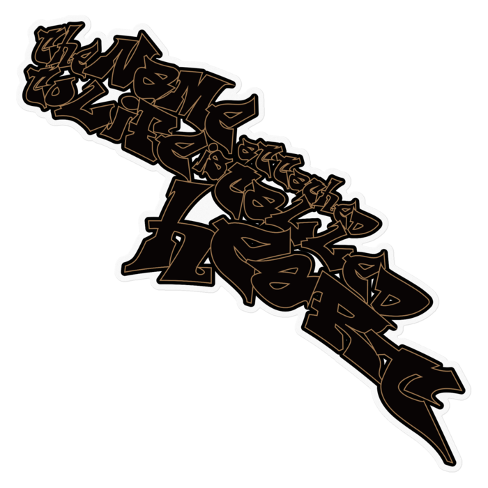 ステッカー - 160 x 160 (mm)