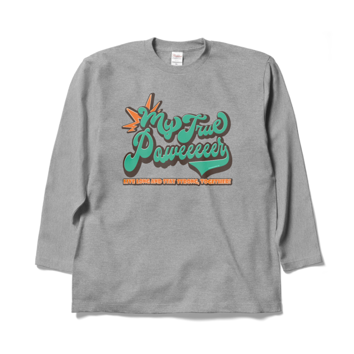 ロングスリーブTシャツ - XL - 杢グレー