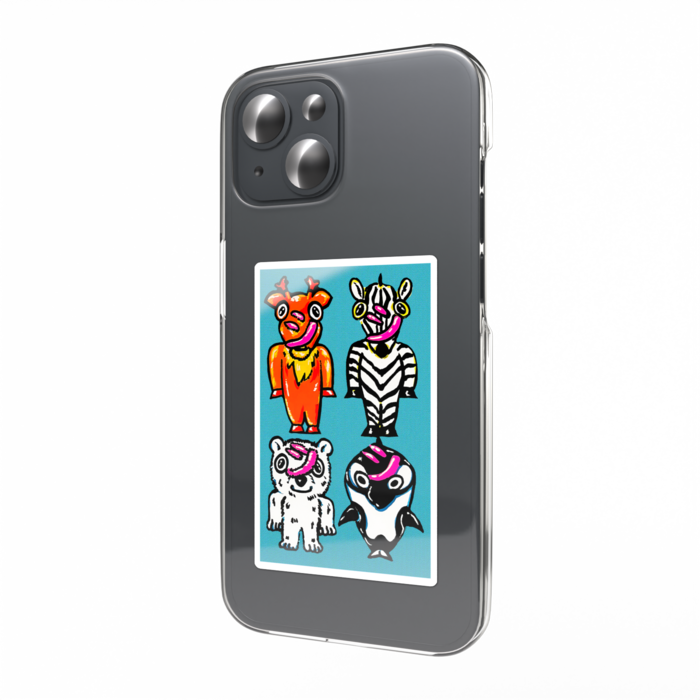 スマホステッカー - W55 × H91mm 以内