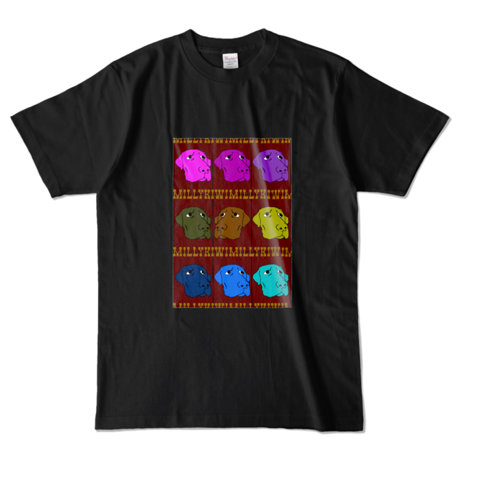 カラーTシャツ - L - ブラック (濃色)