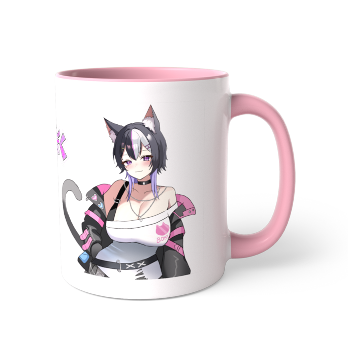 ツートンカラーマグカップ - 直径 8.2cm / 高さ 9.5cm