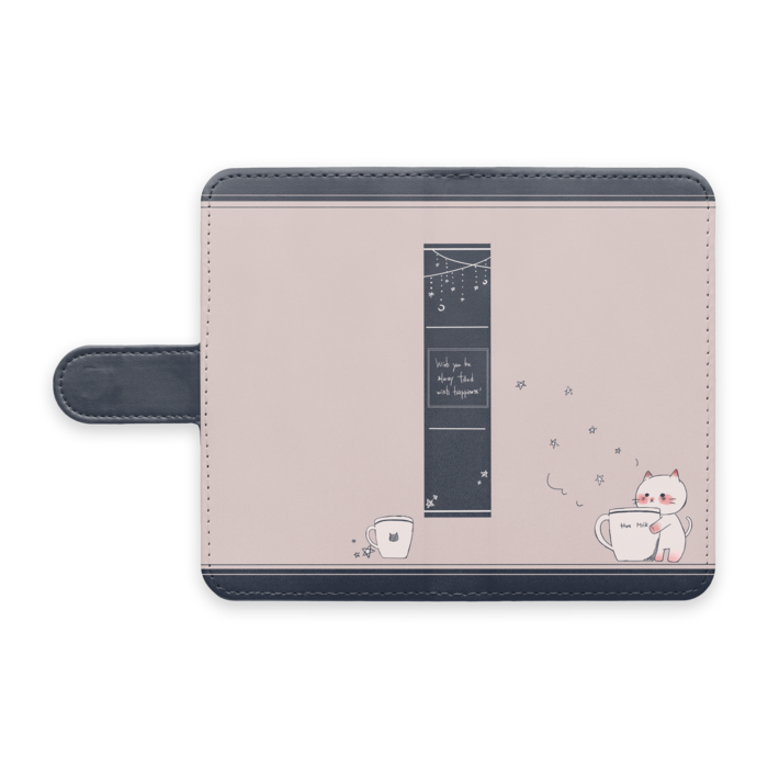 手帳型Androidケース - S - ストラップ穴 なし