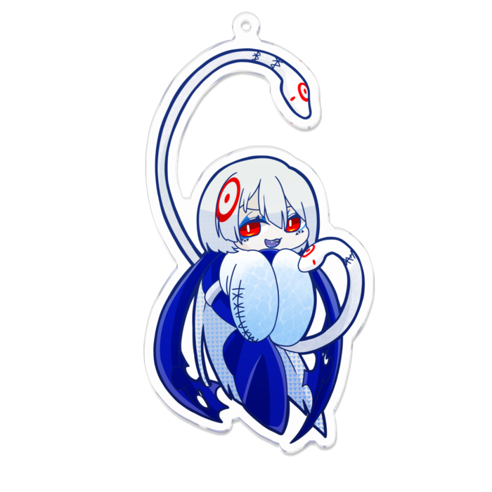 アクリルキーホルダー - 100 x 100 (mm)