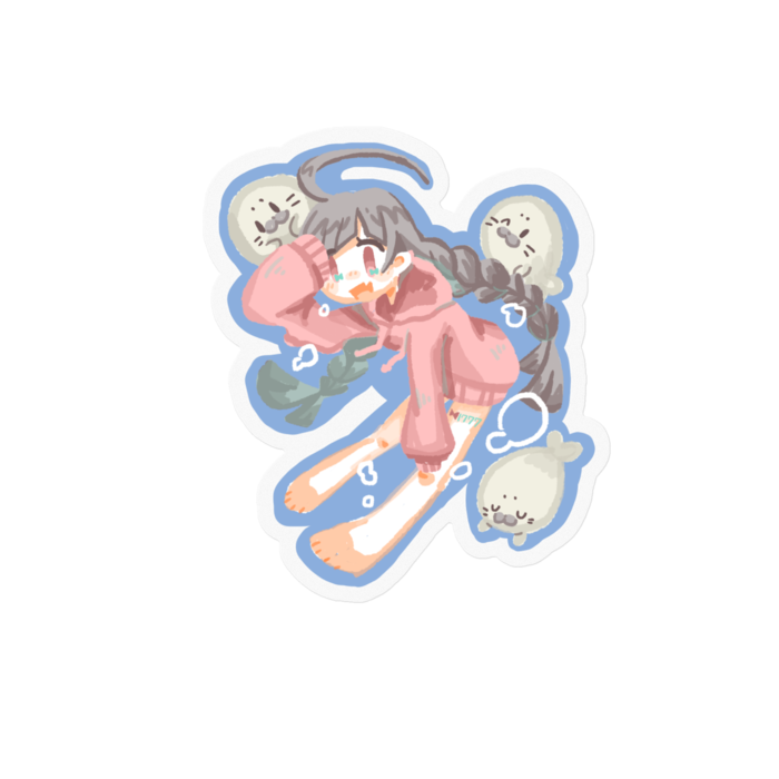 ステッカー - 100 x 100 (mm)