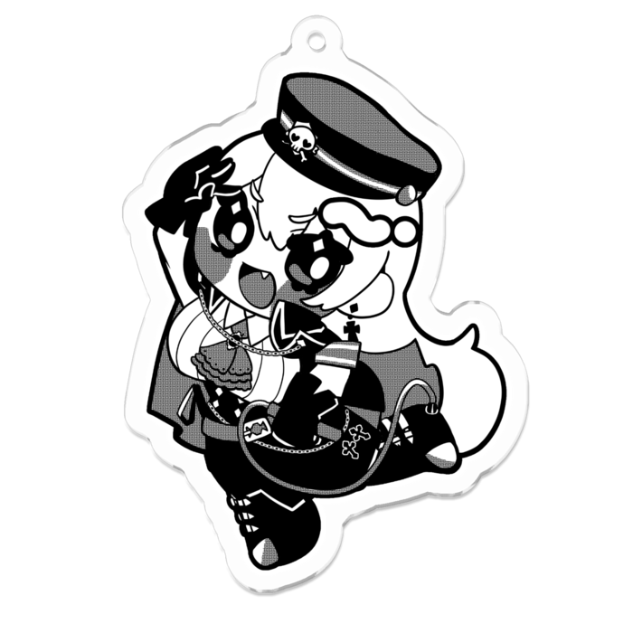 アクリルキーホルダー - 70 x 70 (mm)