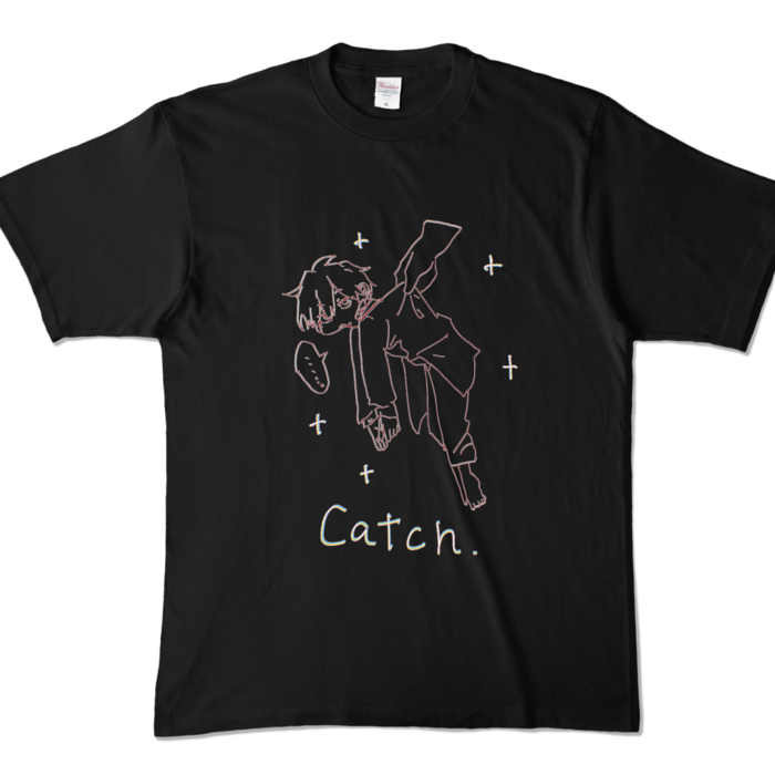 カラーTシャツ - XL - ブラック (濃色)
