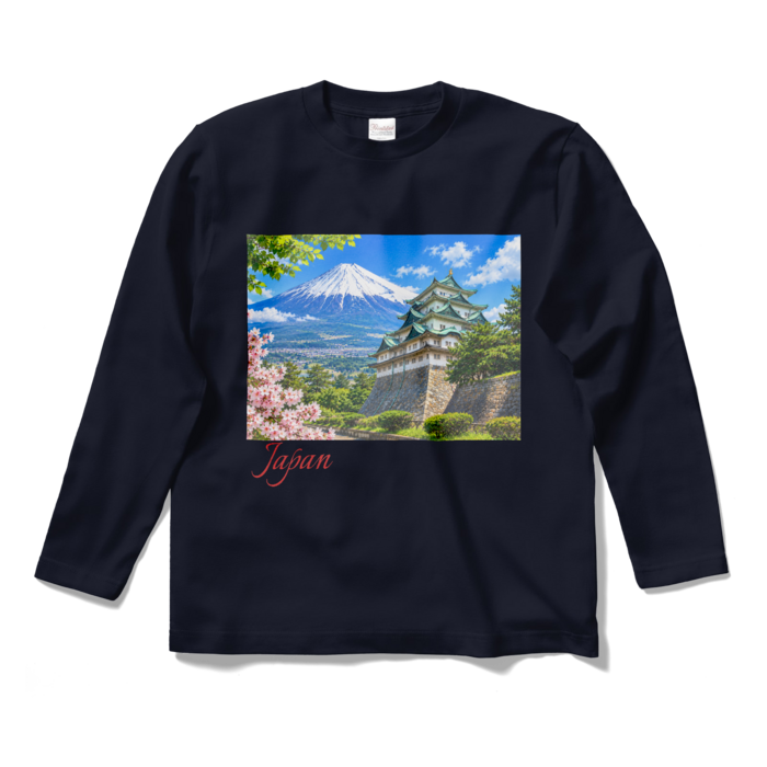 ロングスリーブTシャツ - S - ネイビー