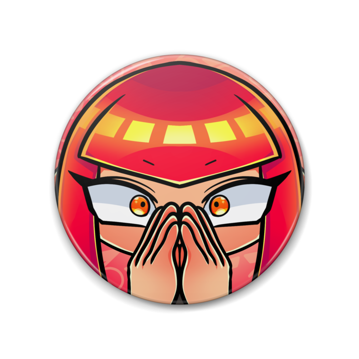 缶バッジ-イワザル