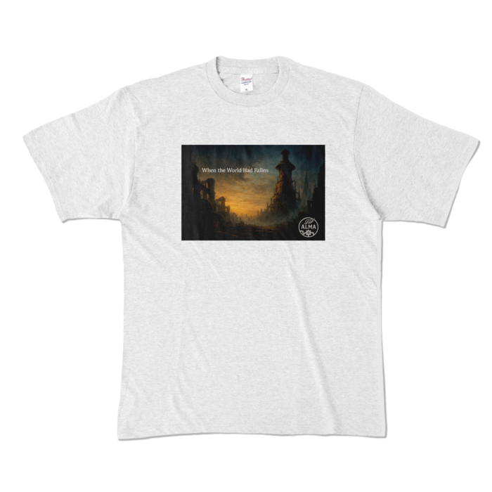 カラーTシャツ - XL - アッシュ (淡色)