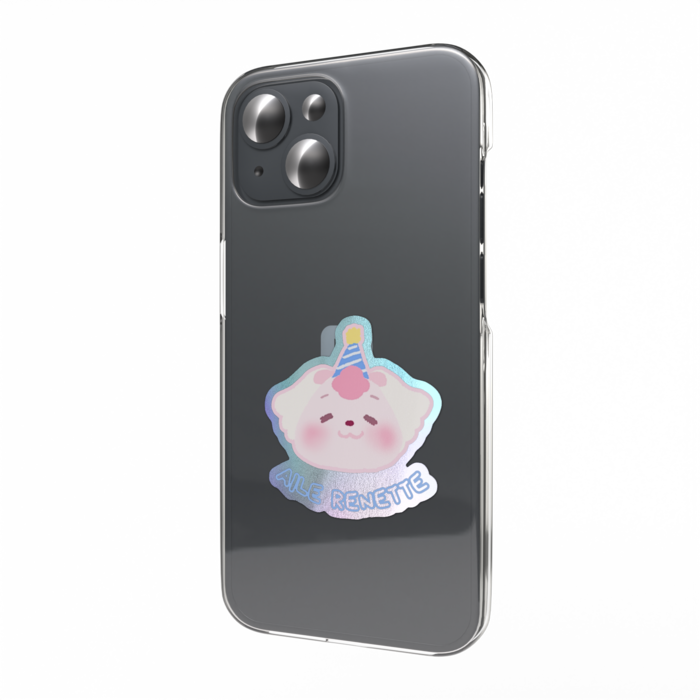 オーロラスマホステッカー - 縦