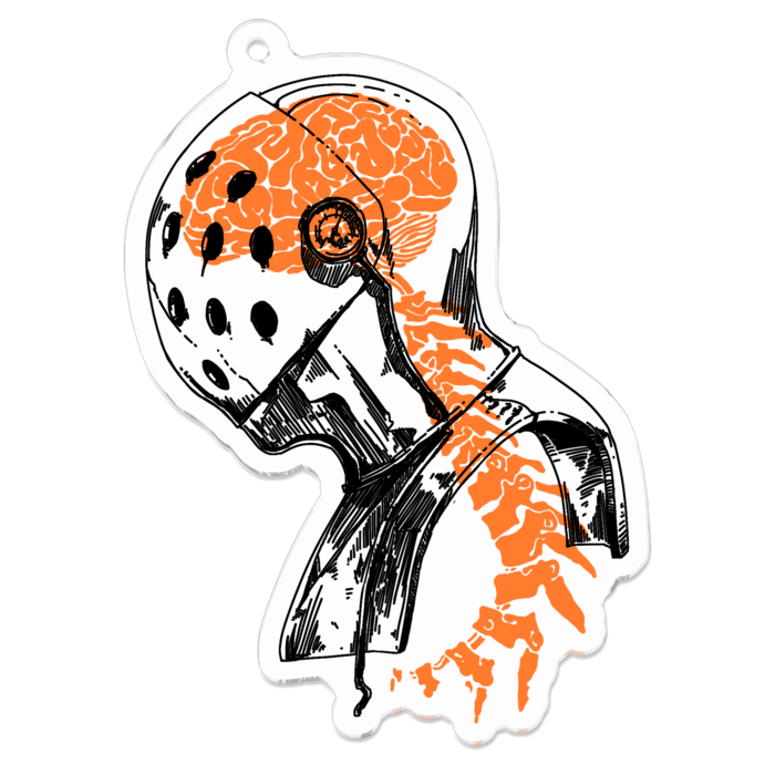 アクリルキーホルダー - 70 x 70 (mm)