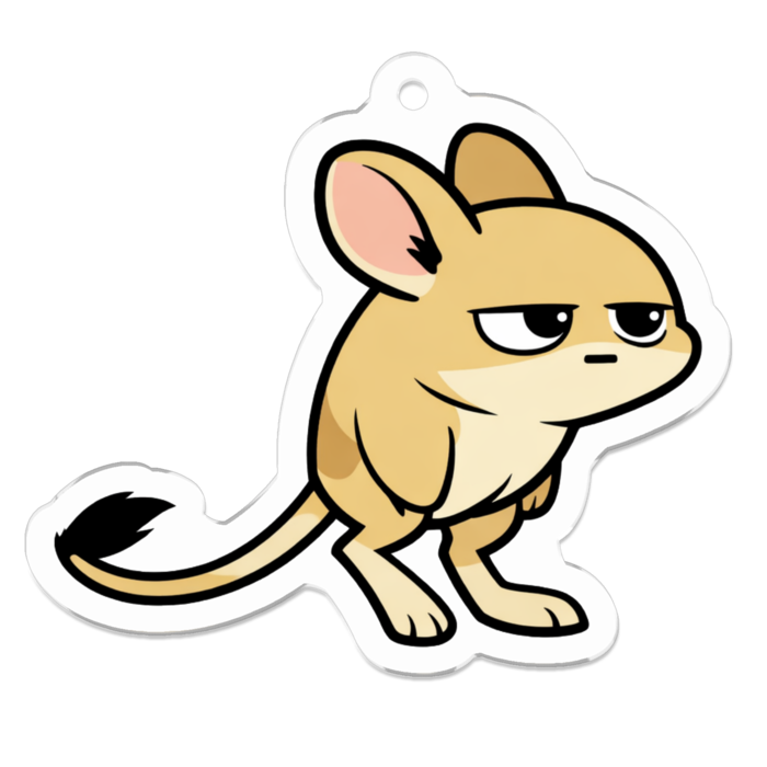 アクリルキーホルダー - 50 x 50 (mm)