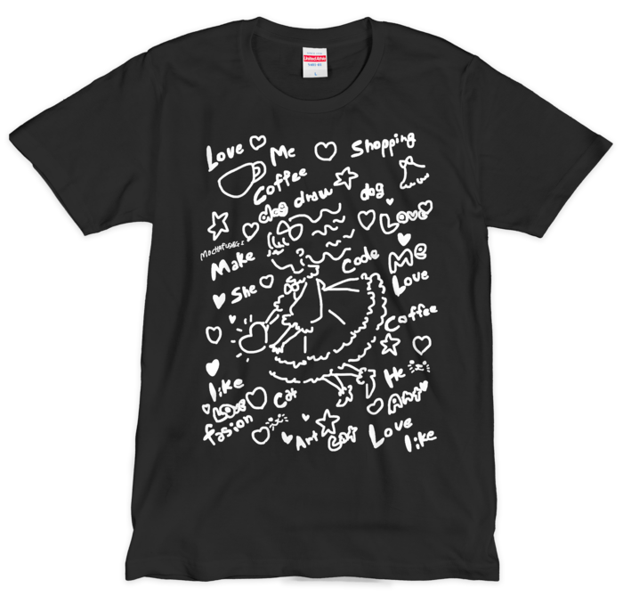 Tシャツ（シルクスクリーン印刷） - L - 1色