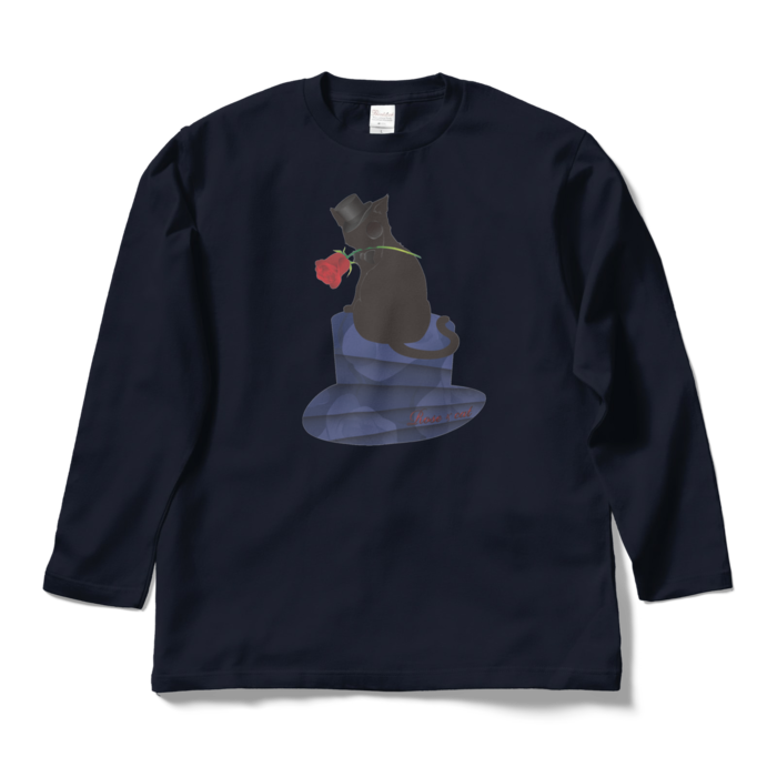 ロングスリーブTシャツ - L - ネイビー