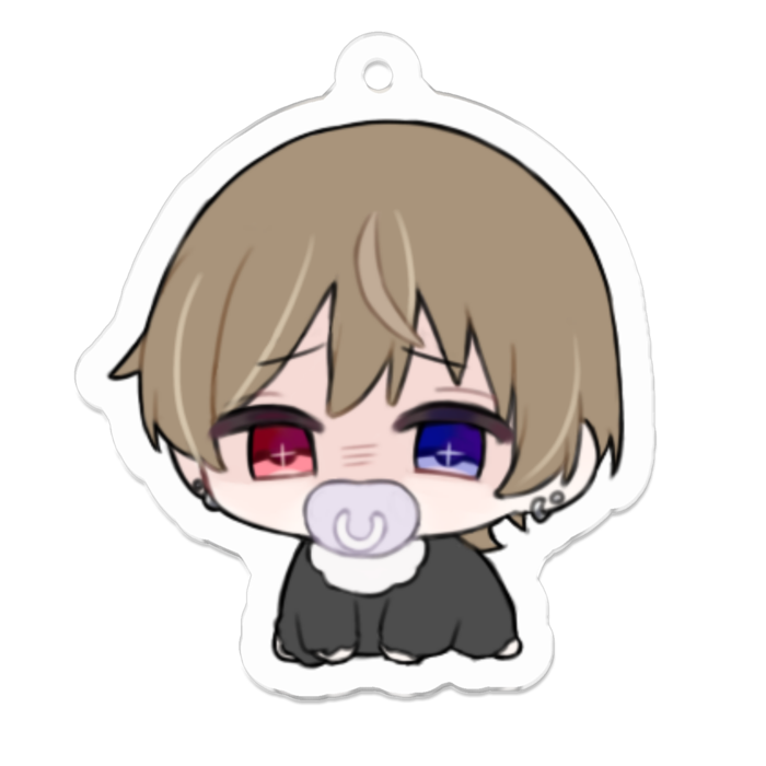 アクリルキーホルダー - 50 x 50 (mm)