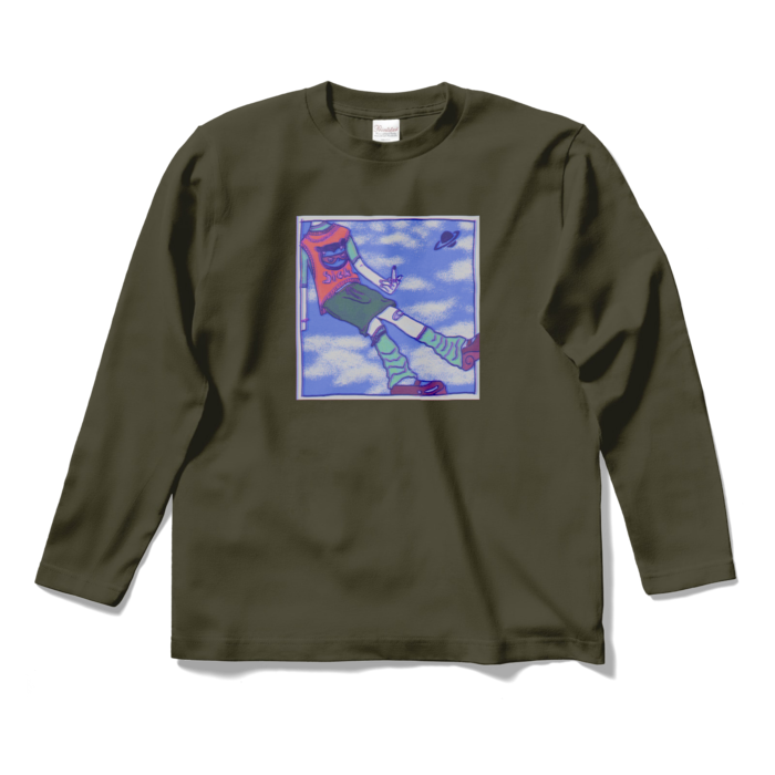 ロングスリーブTシャツ - S - アーミーグリーン