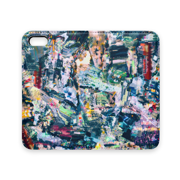 手帳型iPhoneケース(ベルトなし) - iPhone 5 / 5s / SE - ストラップ穴 なし