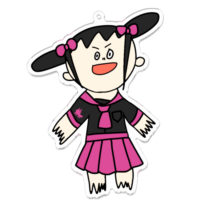 アクリルキーホルダー - 100 x 100 (mm)