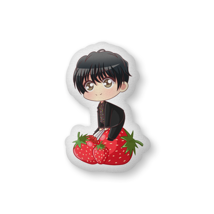 松村北斗 ふかふかクッション - 中（H56×W36cm） - 片面(1)