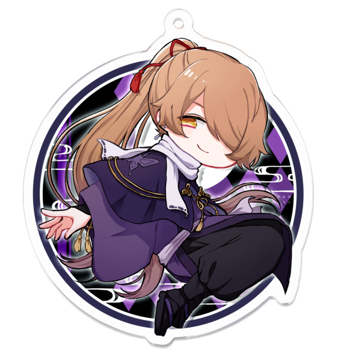 アクリルキーホルダー - 70 x 70 (mm)