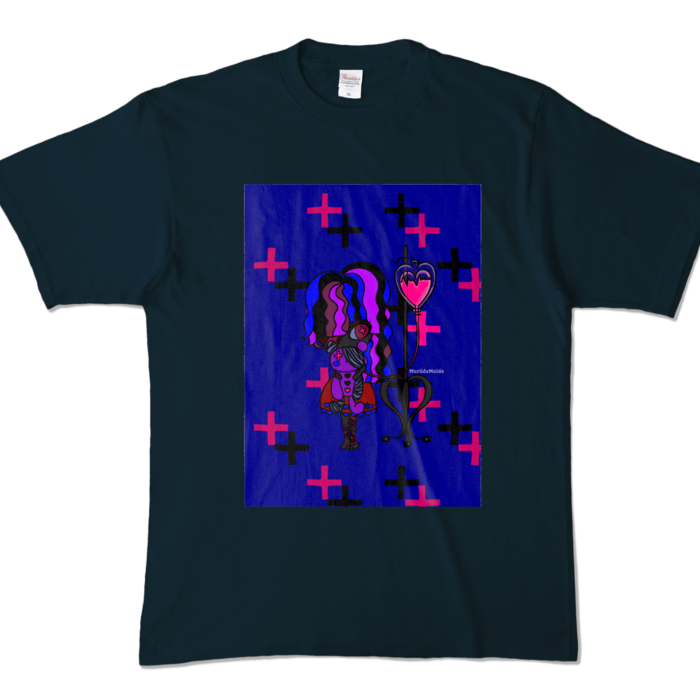 カラーTシャツ - XL - ネイビー (濃色)