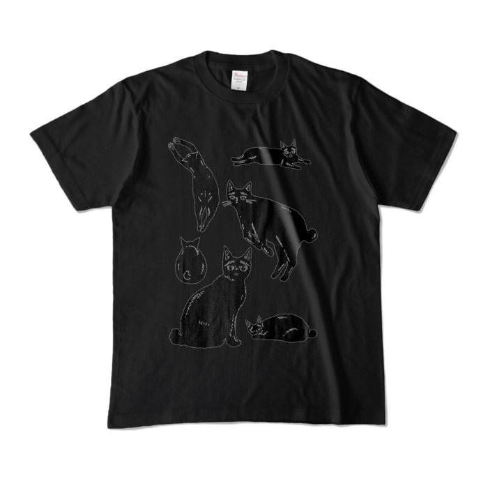 カラーTシャツ - M - ブラック (濃色)
