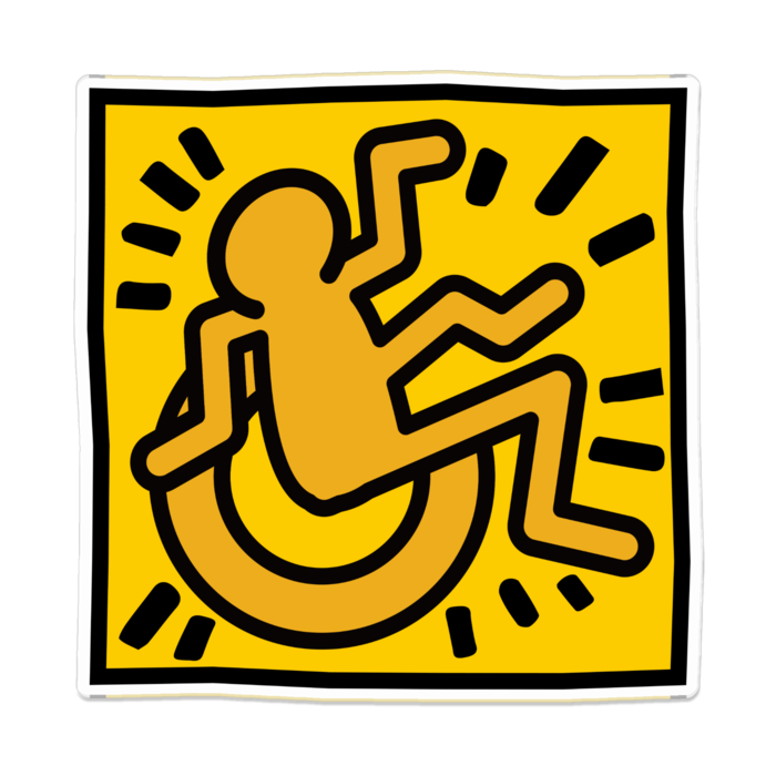 アクリルバッジ - 100 x 100 (mm)