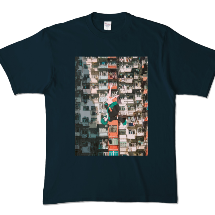 カラーTシャツ - XL - ネイビー (濃色)