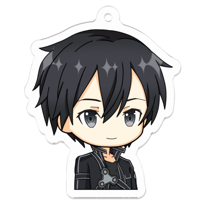 アクリルキーホルダー（コーティング） - 50 x 50 (mm)