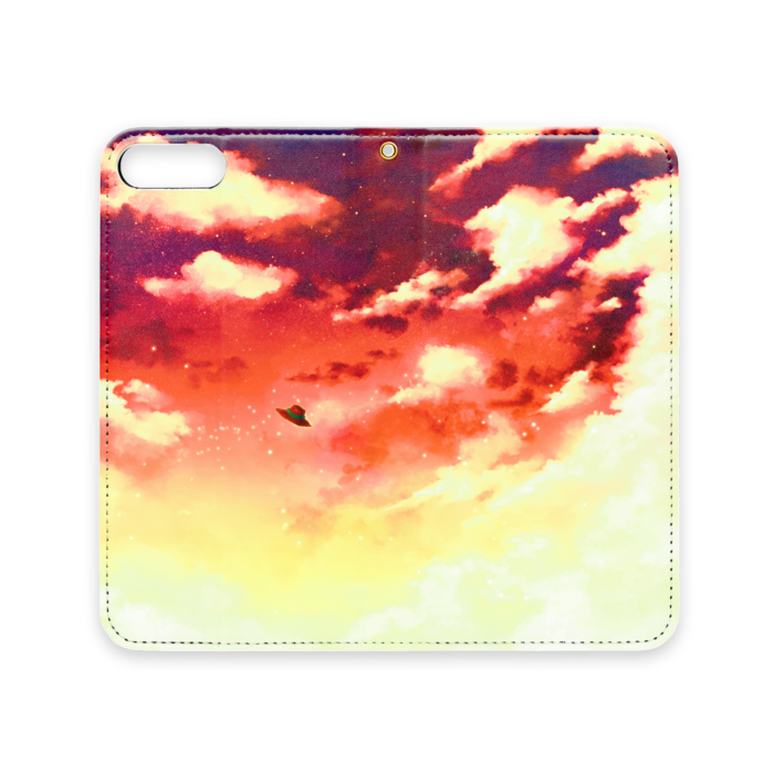 手帳型iPhoneケース(ベルトなし) - iPhone 8 Plus / 7 Plus - ストラップ穴 あり