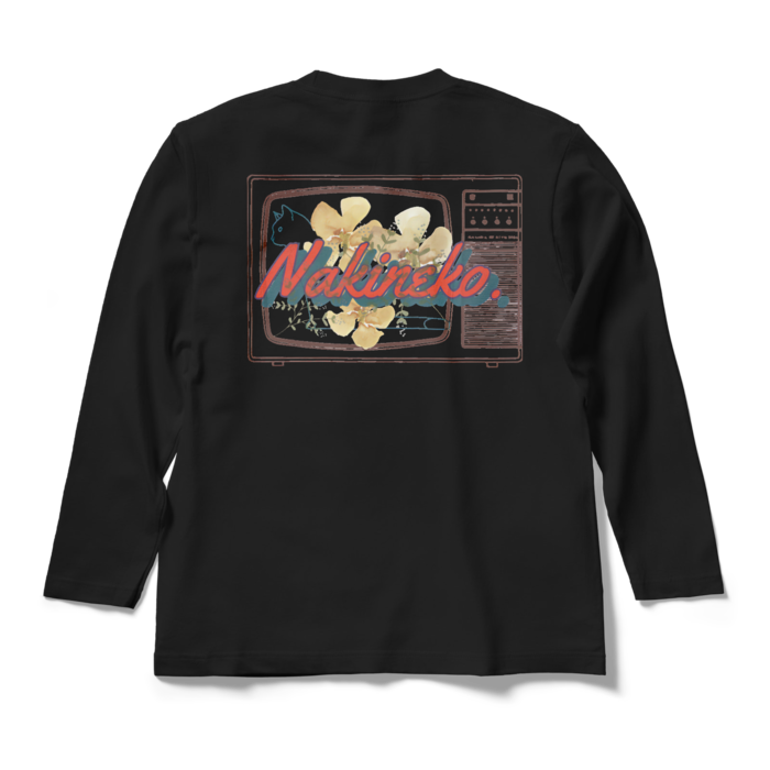 ロングスリーブTシャツ - M - ブラック