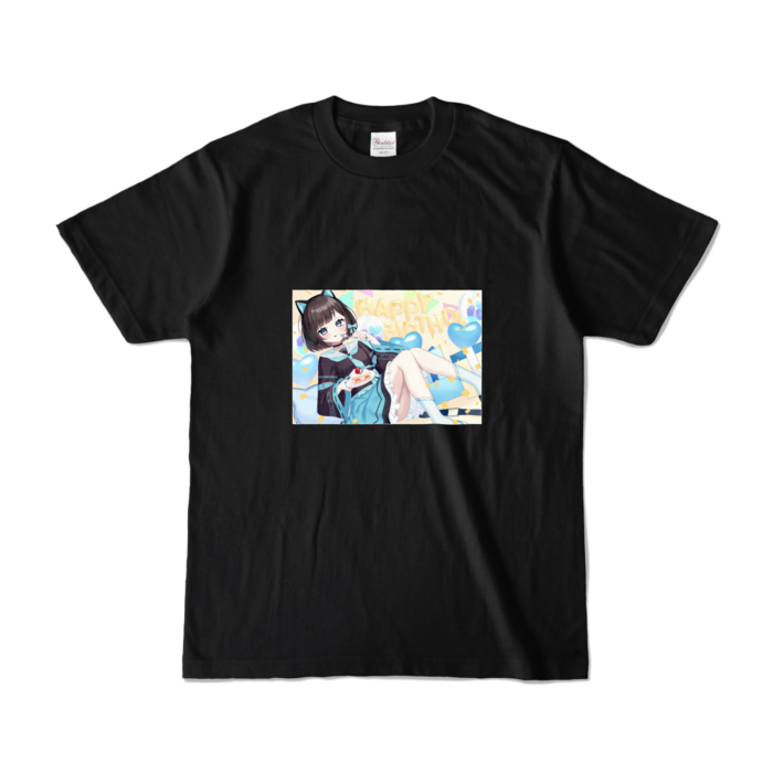 カラーTシャツ - S - ブラック (濃色)