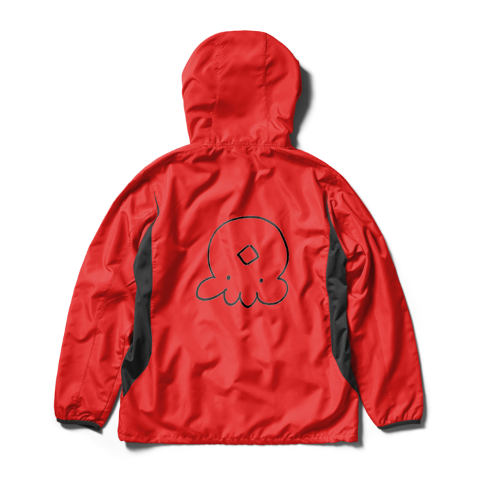 ウインドブレーカー - XL - レッド