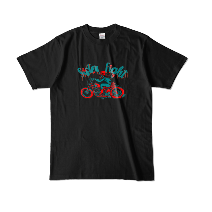 カラーTシャツ - L - ブラック (濃色)