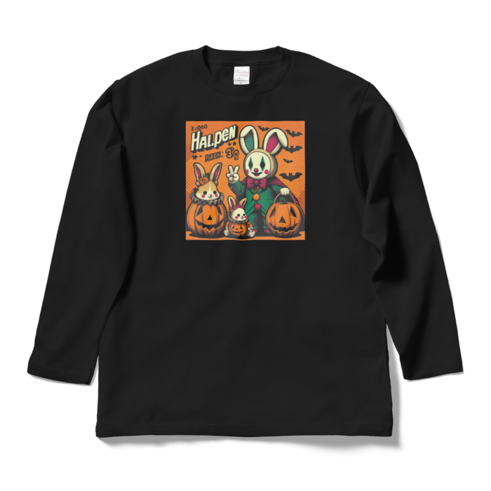 ロングスリーブTシャツ - L - ブラック