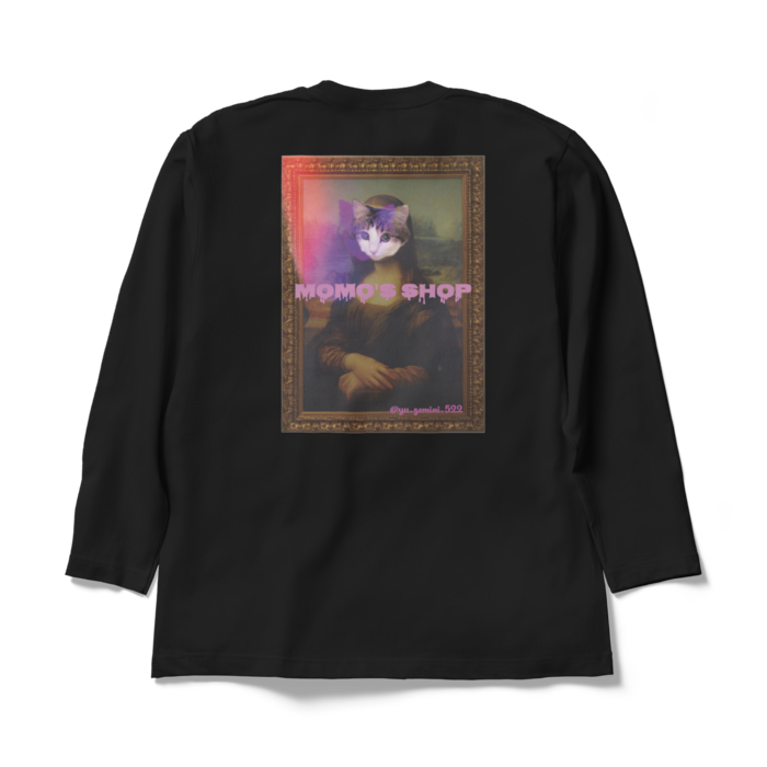 ロングスリーブTシャツ - XL - ブラック